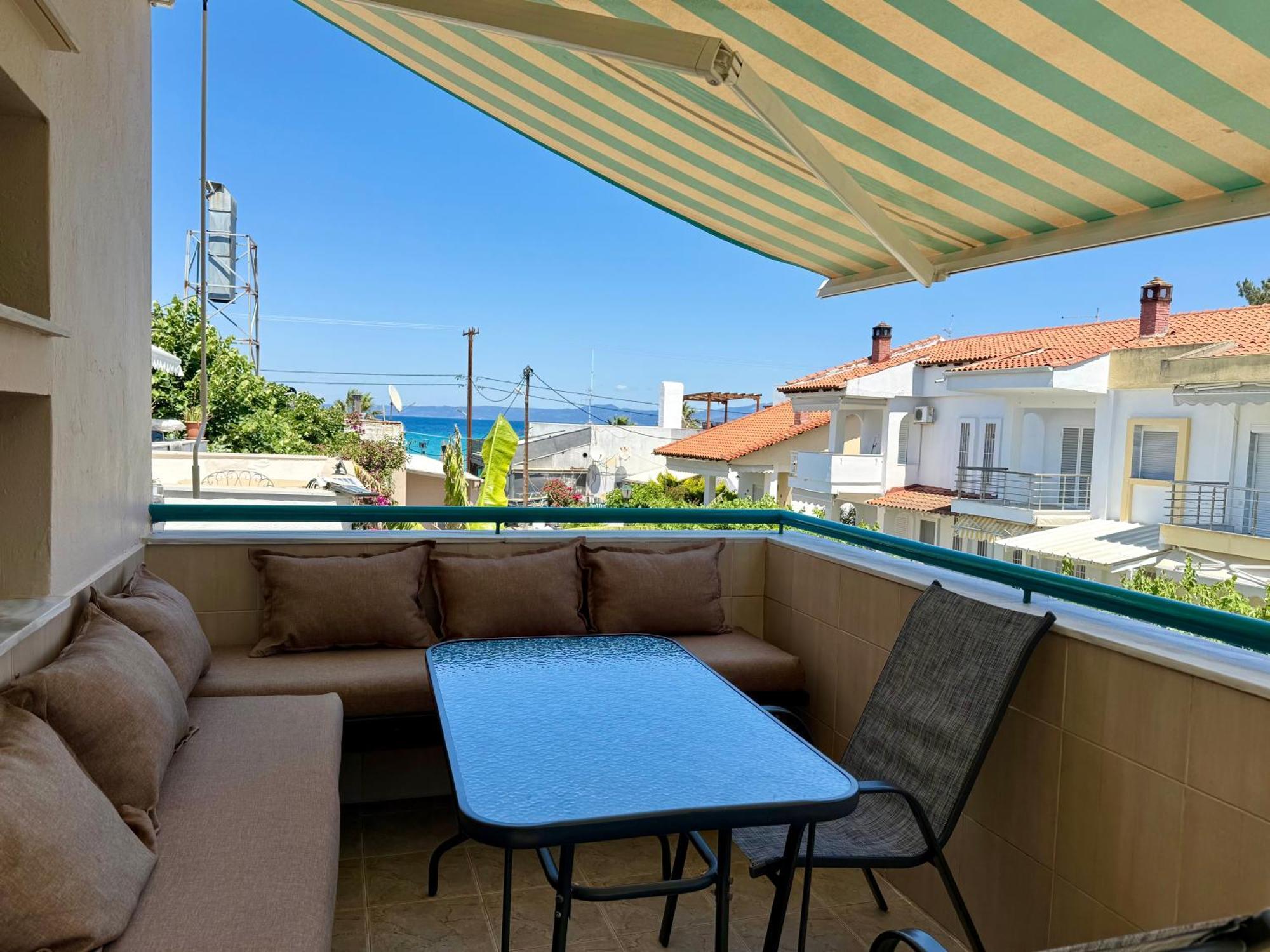 Emerald Seaside Apartment In Pefkohori Pefkochori Exteriör bild