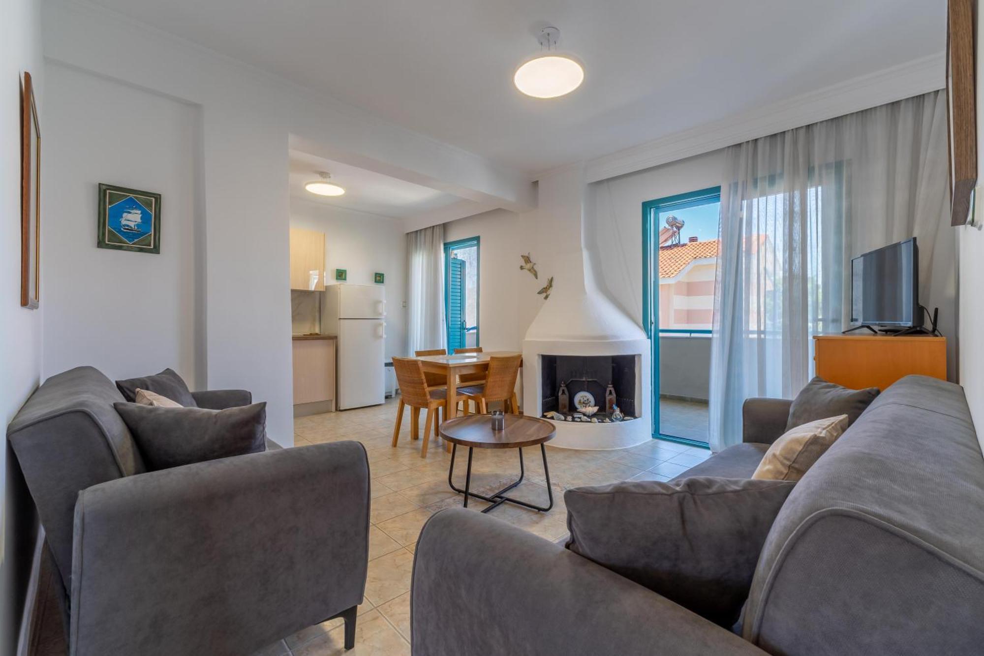 Emerald Seaside Apartment In Pefkohori Pefkochori Exteriör bild