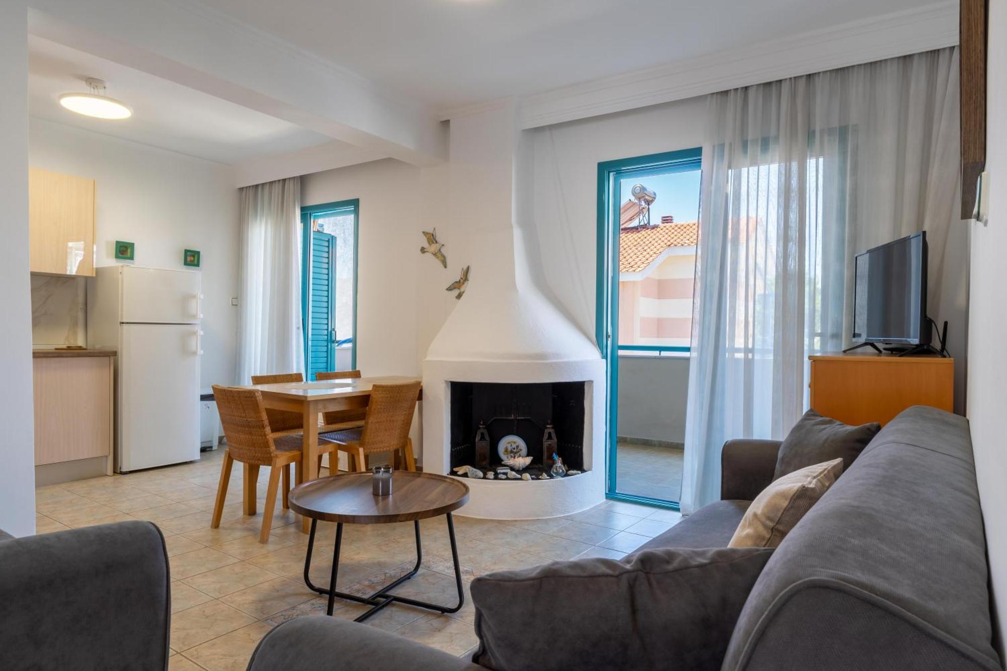 Emerald Seaside Apartment In Pefkohori Pefkochori Exteriör bild